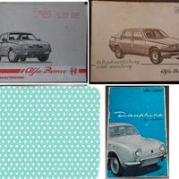 Libretti uso e manutenzione alfa romeo