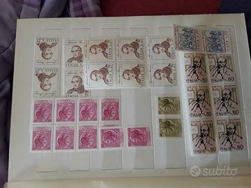 francobolli italiani nuovi 
