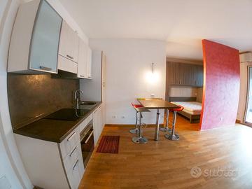 Monolocale con ampio terrazzo