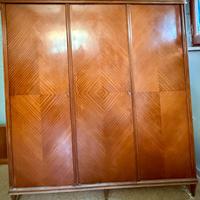 Armadio guardaroba modernariato anni 50 vintage