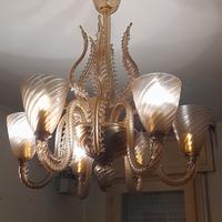 lampadario Murano anni 50