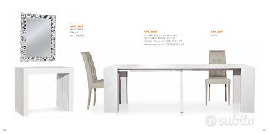 Tavolo consolle allungabile