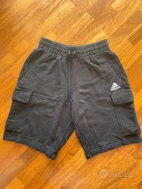 Pantaloncini Adidas neri cargo 