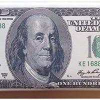 Portafoglio  100 Dollari  Benjamin Franklin