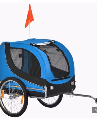 Rimorchio bicicletta per cani