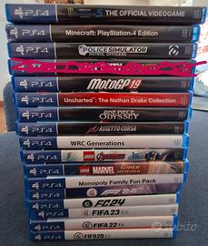 Lotto 16 Giochi PS4 - anche singoli