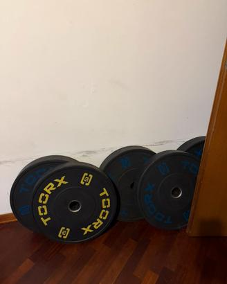 Dischi palestra 50mm Toorx Bumper