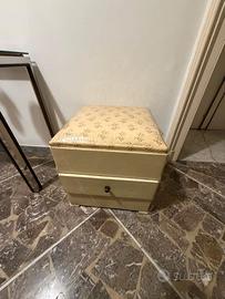 2 Pouf contenitore con cassetto