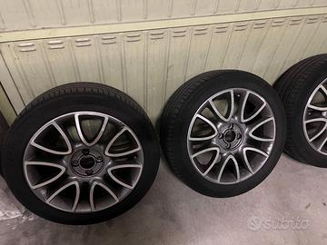 Cerchi 17 + gomme Fiat Lancia Delta