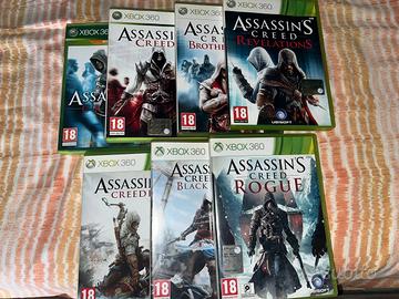 Assassin's creed serie completa Xbox 360