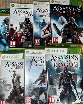 Assassin's creed serie completa Xbox 360