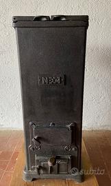 stufa in ghisa, originale anni 50/60