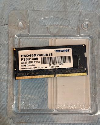 RAM PAIRIOT 8GB DDR4 2400MHz SO-DIMM Notebook