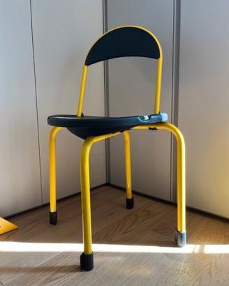 Sedia Clark anni 80 design Compasso d'oro 1987 