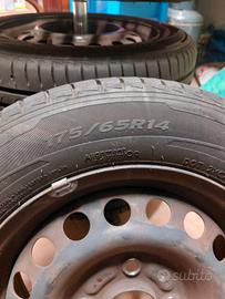 gomme con cerchio 175/65R14 