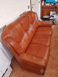 Divano in pelle