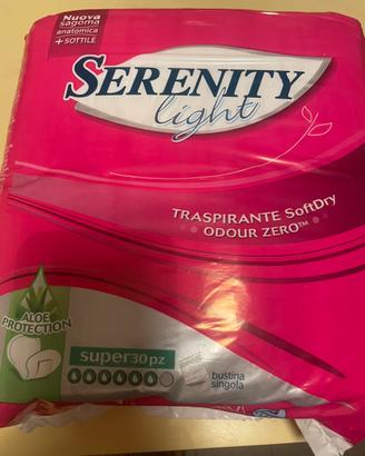 Assorbenti grandi Serenity post parto o incontinen