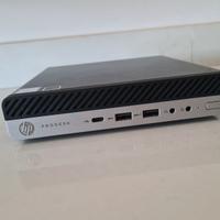Mini Pc HP Micro 600 G4 Tiny i7-8700T 16GB 256Gb S