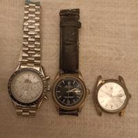 Lotto 3 orologi automatici 