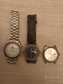 Lotto 3 orologi automatici 