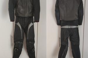 Tuta in pelle dainese caschi e sottocasco
