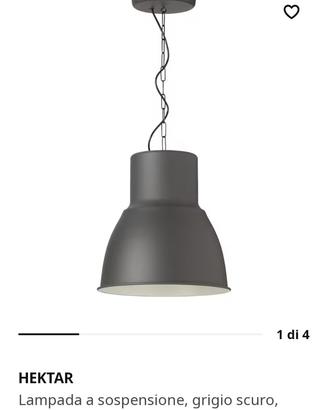Lampadario a sospensione Ikea Hektar 38cm