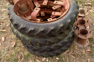 Ruote trattore isodiametrico con distanziali