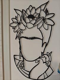 Decorazione murale Frida Khalo 
