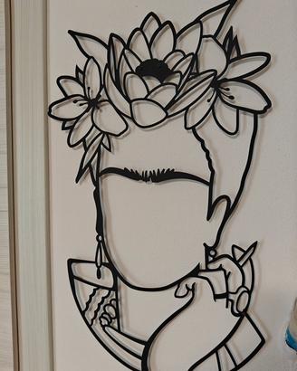 Decorazione murale Frida Khalo 