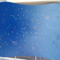 Cielo stellato con 240 fibre ottiche telecomando