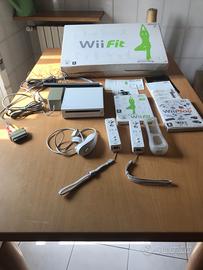 Console Wii + pedana Wii Fit