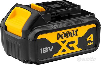 DEWALT Batteria 18V XR 4Ah, DCB182-XJ