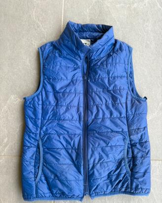 Smanicato blu donna taglia S