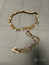 Cintura di corda con conchiglie