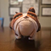 Peluche bulldog Disney Store Pixar "UP"