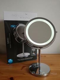 Specchio con luce ingrandente 5x