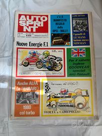 RIVISTA AUTOSPRINT N.28 1979 VILLENEUVE 6 ORE WATK