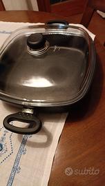 Pentola Casseruola Eurolux NUOVA con coperchio 28c