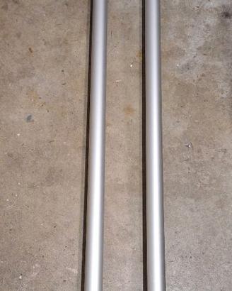 2 pali IKEA STOLMEN regolabili con accessori