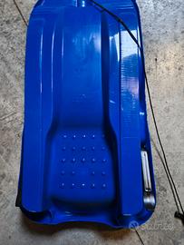 Bob da neve a posto singolo in plastica blu