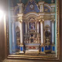 altare in miniatura del fine 700 in oro zecchino