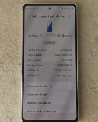 Samsung S20 Fe 128gb