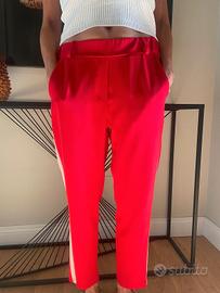 Pantalone lungo rosso