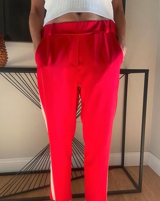 Pantalone lungo rosso