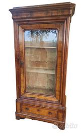 Vetrina Cristalliera Carlo X Cappuccina piemontese