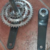 Guarnitura tripla carbonio mtb Truvativ Stylo