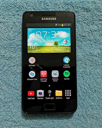 Samsung S2 ver. NFC + 2° batt, (tasto home duro)