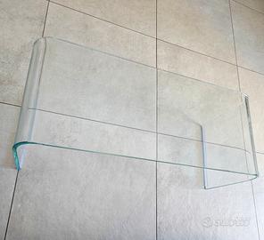 Tavolino living/salotto in cristallo. Moderno. 