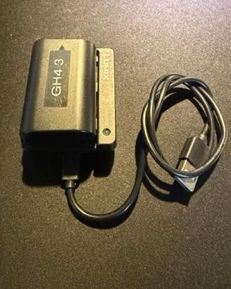 Kit Caricabatterie USB + Batteria per Panasonic GH