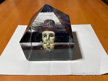 Ferma carte vetro Kosta Boda